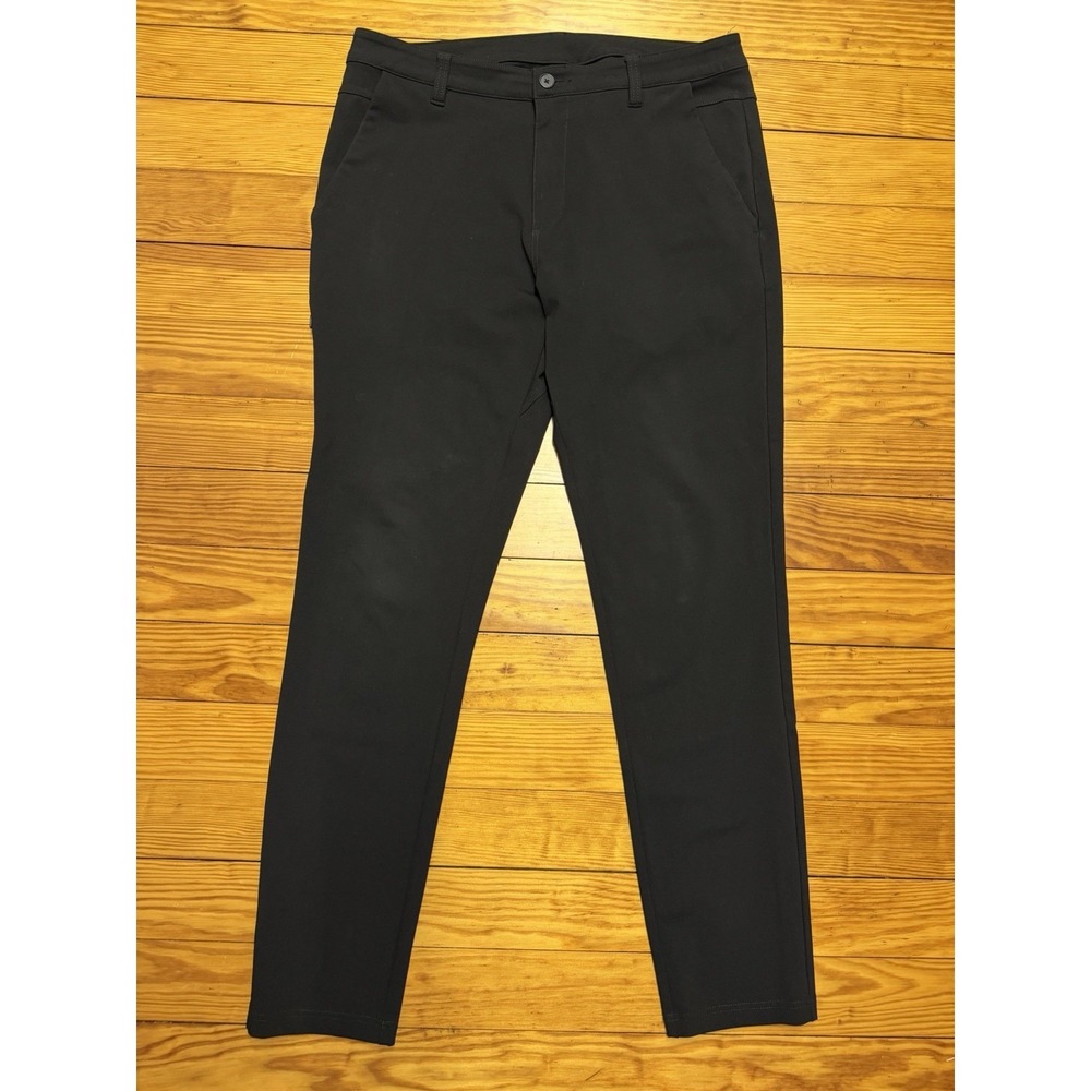 BYLT Premium Basics Everyday Pant 2.0 Slim Fit Pants Men's 36T Black Performance